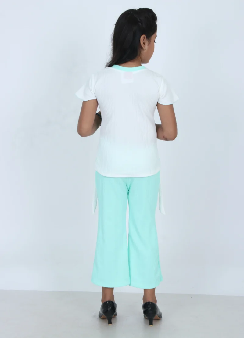 girls clothing sets for kids top plazoo set skyblue color - Image 4